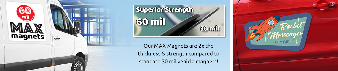 60 mil Max Magnet Vehicle Magnets